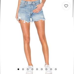Agolde Parker Vintage Cut Off Short in Swapmeet